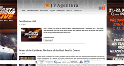 Desktop Screenshot of jvagentura.cz