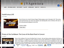 Tablet Screenshot of jvagentura.cz
